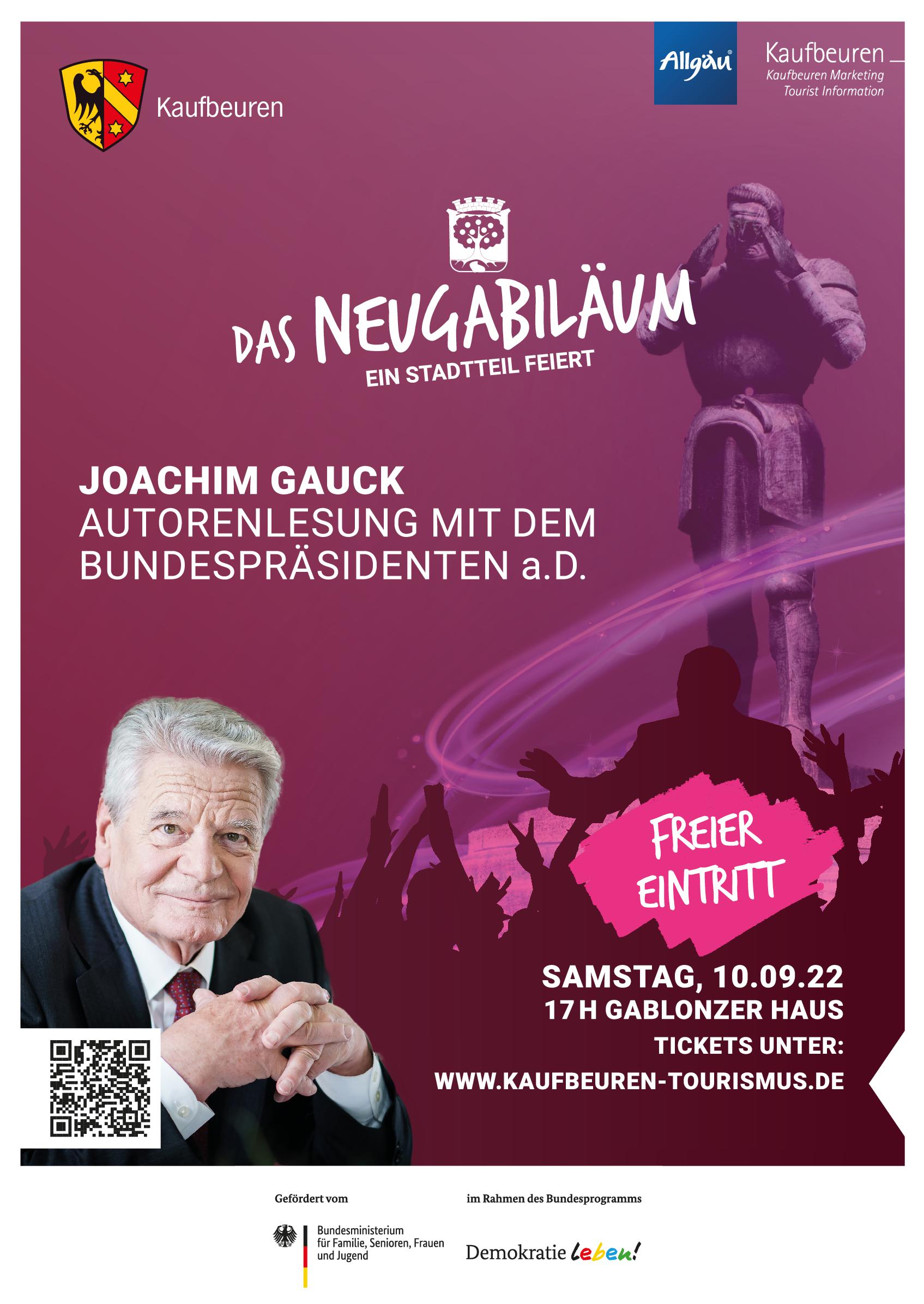 Plakat Gauck